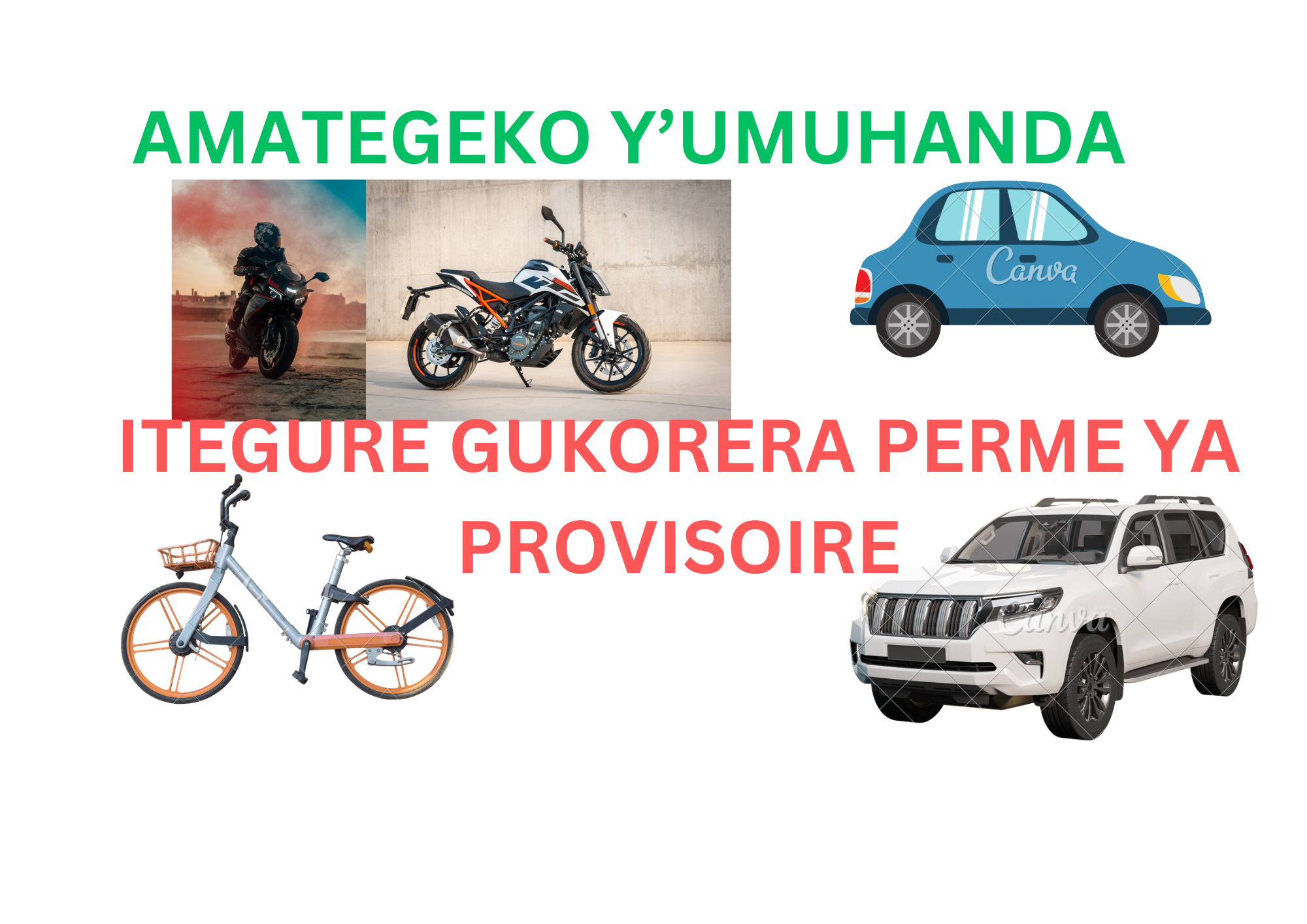 AMATEGEKO Y’UMUHANDA(Itegure gukorera Perme Provisoire)